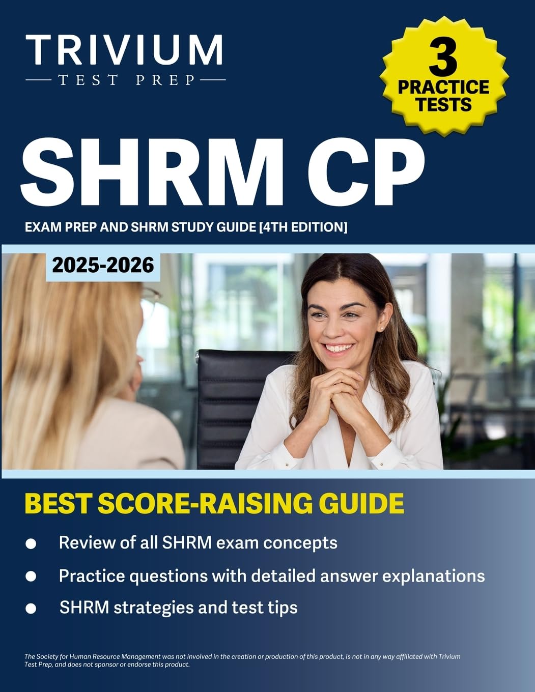 SHRM CP Exam Prep: Practice Tests and SHRM Study Guide: [4th Edition]