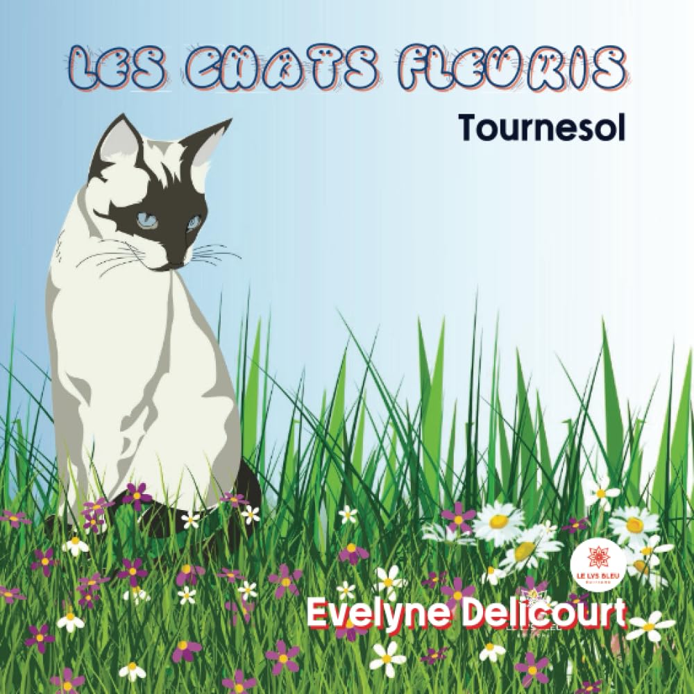 Les chats fleuris - Tournesol (French Edition)
