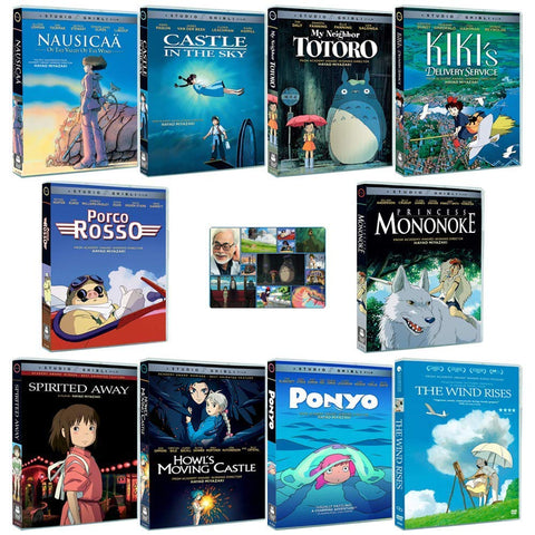 The Master Collection: Written & Directed by Hayao Miyazaki (Nausicaa of the Valley of the Wind / Castle in the Sky / My