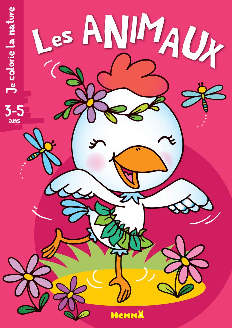 Je colorie la nature (3-5 ans) - Les animaux (Poule) (6)