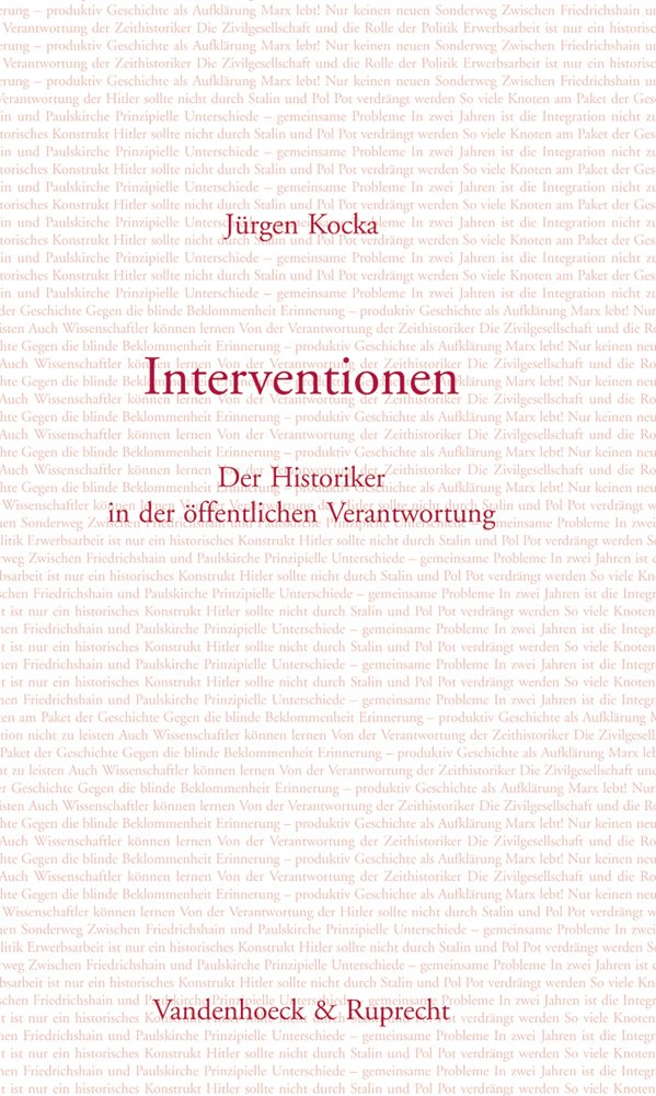 Interventionen: Der Historiker in Der Offentlichen Verantwortung (Orbis Biblicus Et Orientalis) (German Edition)