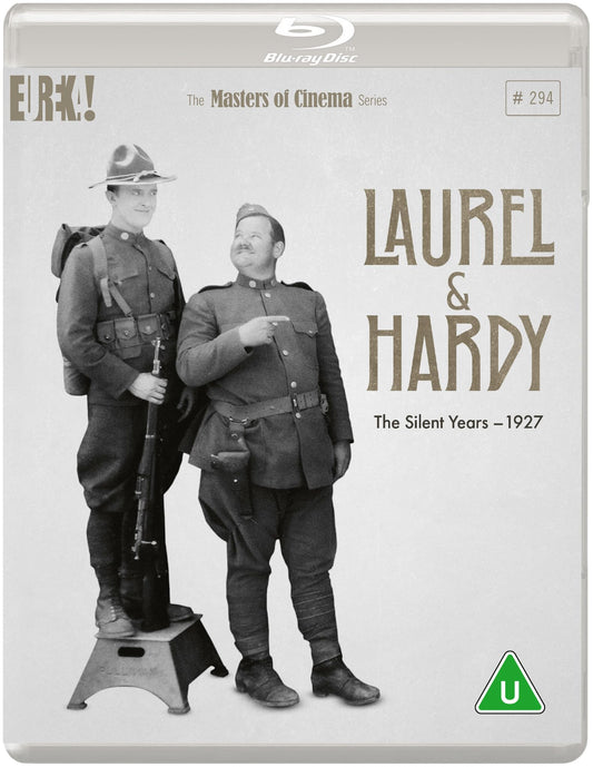 LAUREL & HARDY: THE SILENT YEARS (1927) 15 Silent Shorts with Stan Laurel & Oliver Hardy (Masters of Cinema) Standard Edition Two-disc Blu-ray