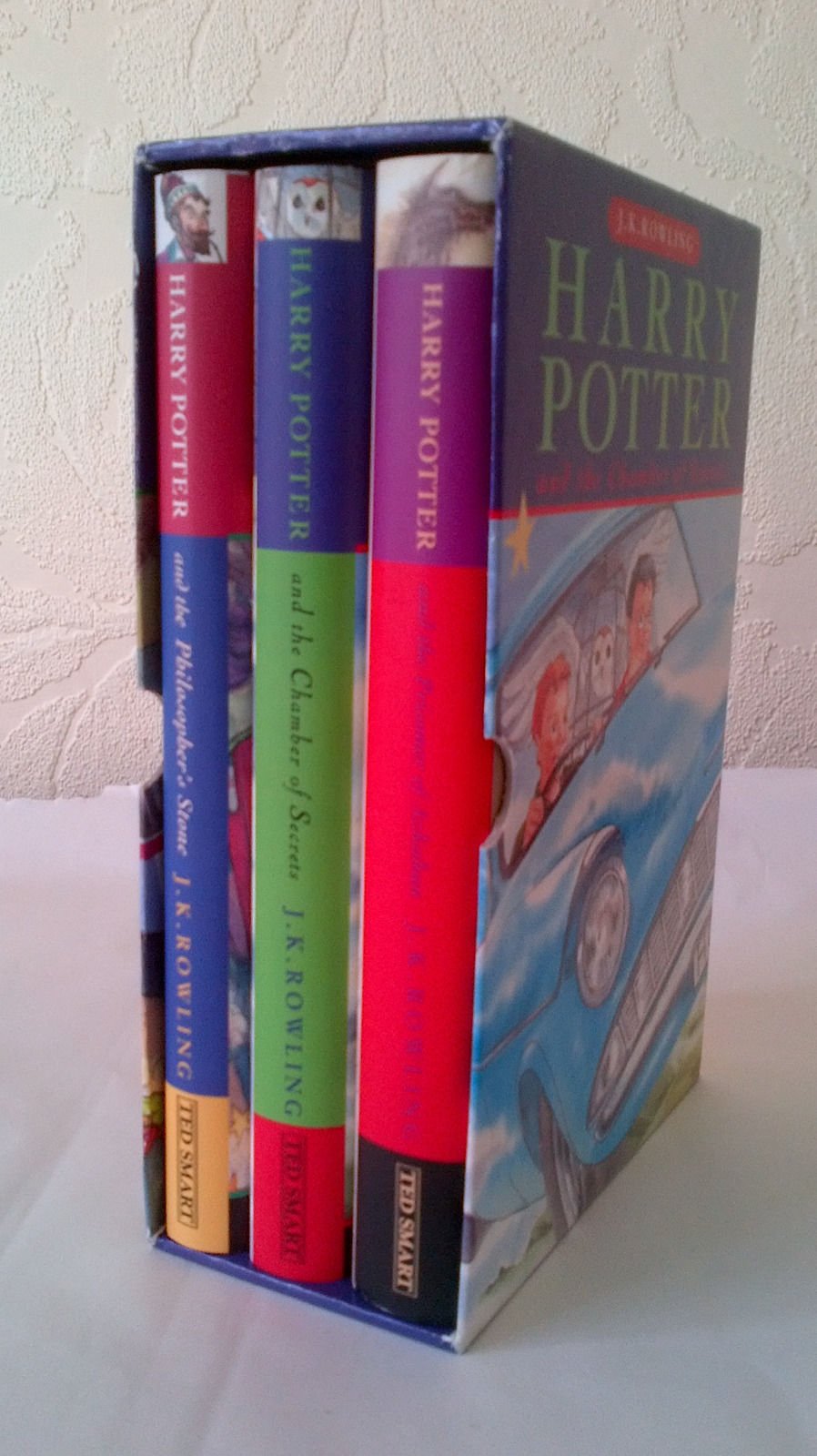 The Harry Potter trilogy: Philosophers Stone; Chamber of Secrets; Prisoner of Azkaban