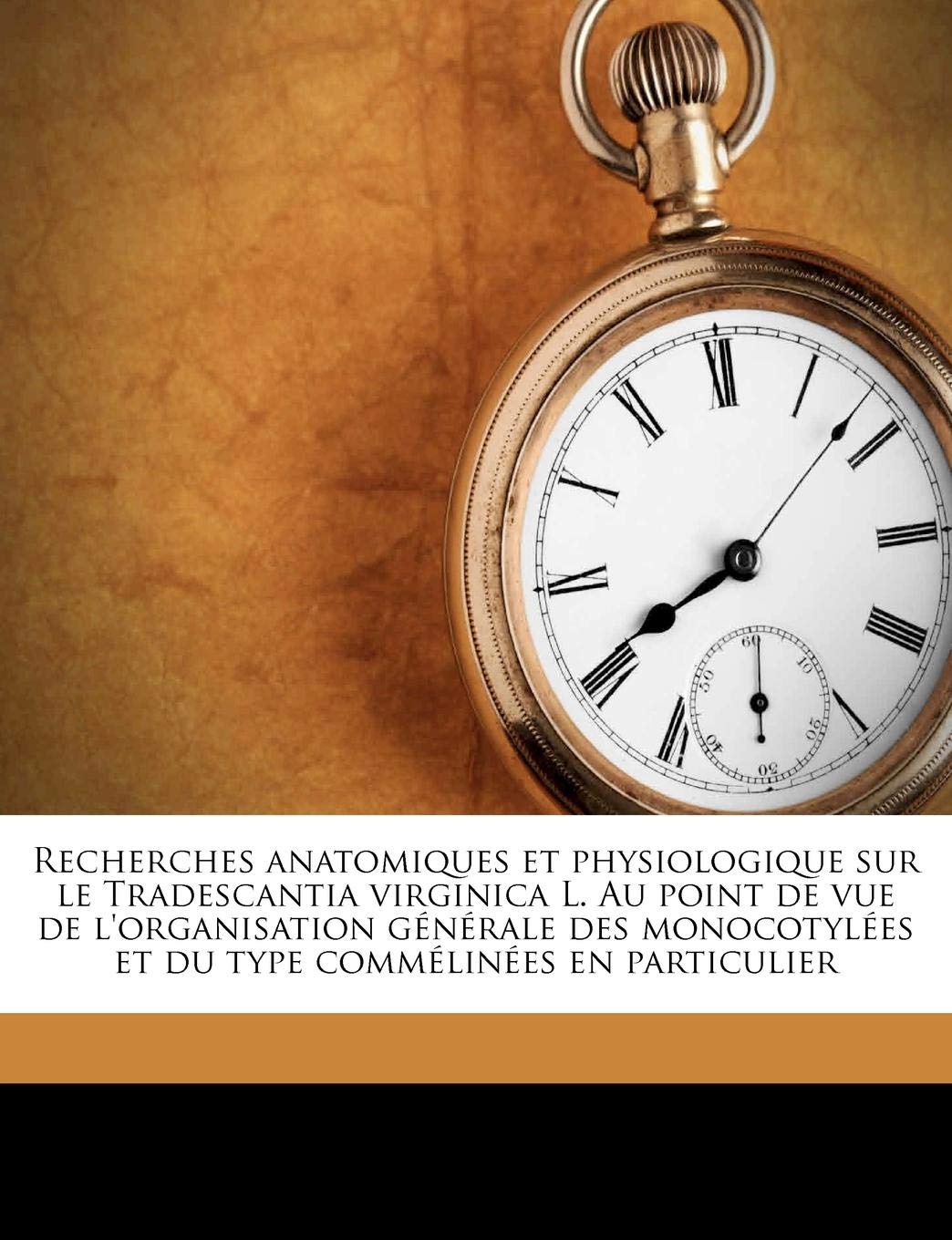 Recherches anatomiques et physiologique sur le Tradescantia virginica L. Au point de vue de l'organisation générale des 