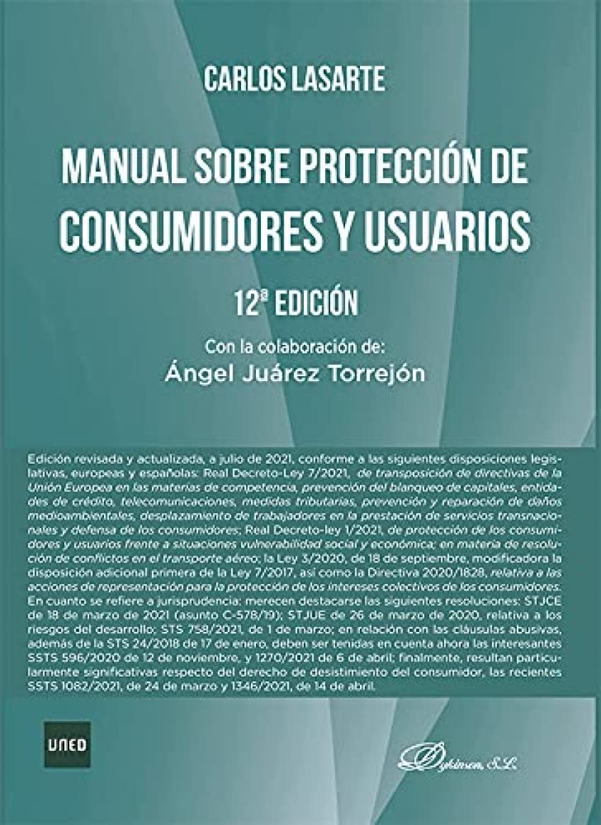 Manual sobre Protección de consumidores y usuarios