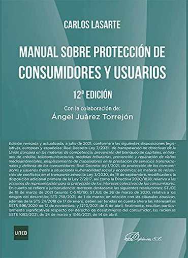 Manual sobre Protección de consumidores y usuarios