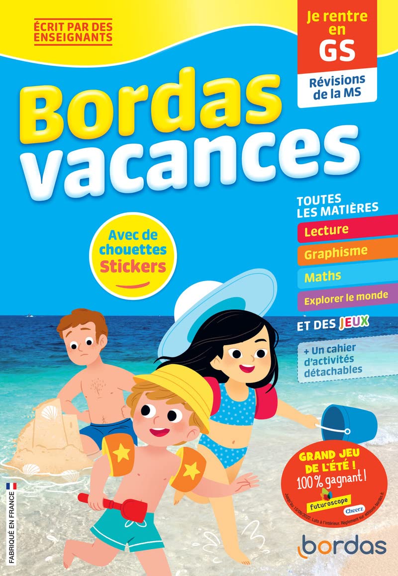 Bordas Vacances - Je rentre en Grande section
