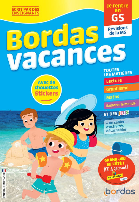 Bordas Vacances - Je rentre en Grande section