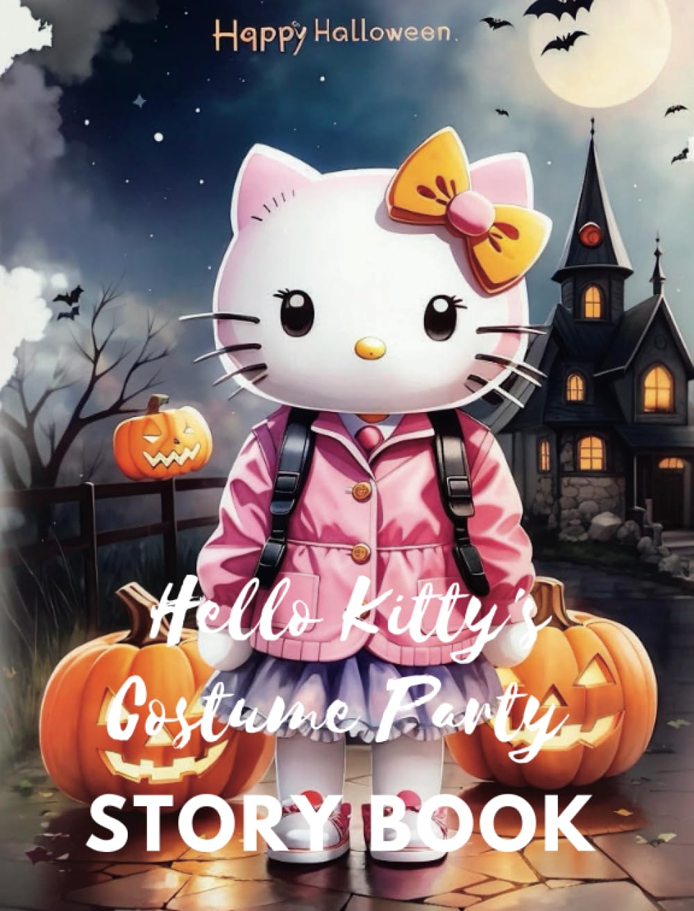 Hello Kitty's Costume Party story book: Join Hello Kitty and her friends as they plan and prepare for a fun-filled Halloween costume party, where they