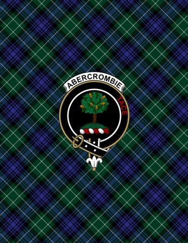 Scottish Clan Abercrombie Crest Tartan 2022 Planner Diary: Daily and Weekly Logs plus monthly trackers | 11x8.5 inch Paperback