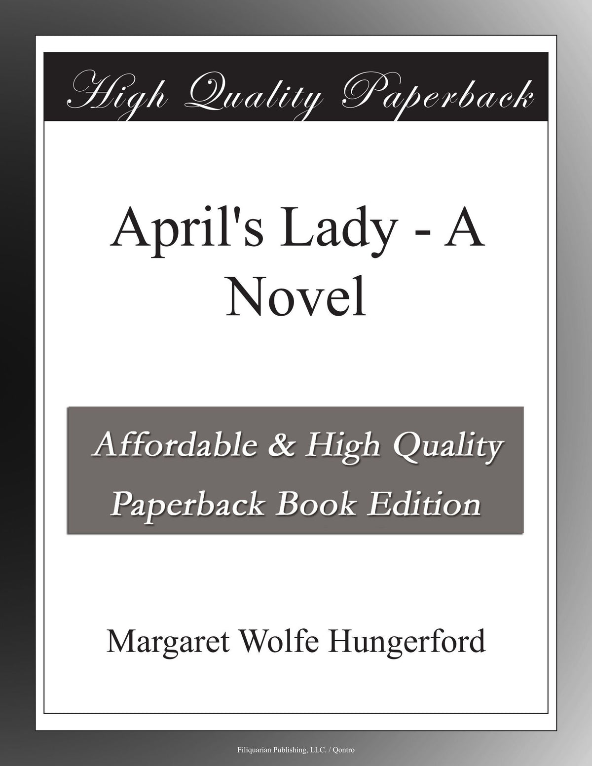 April's Lady - A Novel