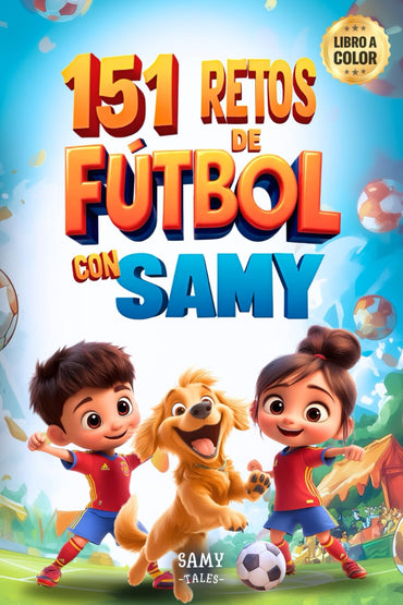 151 Retos de Fútbol con Samy: Diviértete, Aprende y Domina. Conviértete en un Experto Futbolista - Técnicas, Juegos y Entrenamiento para Niños de 7 a