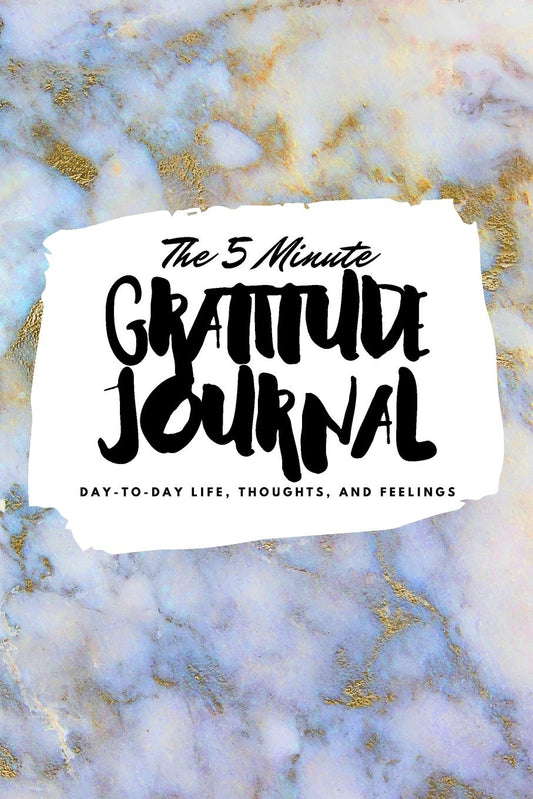 The 5 Minute Gratitude Journal: Day-To-Day Life, Thoughts, and Feelings (6x9 Softcover Journal) (6x9 Gratitude Journal)