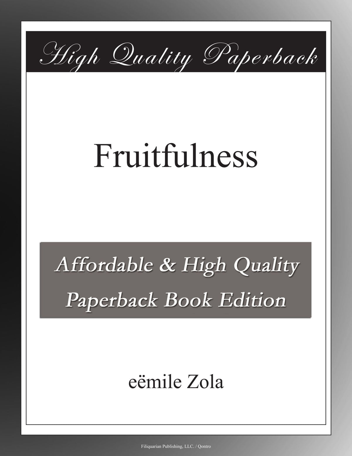 Fruitfulness