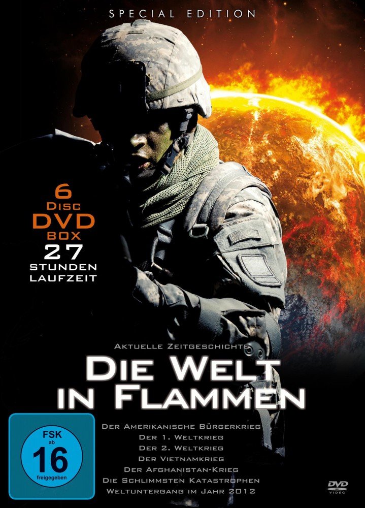Die Welt in Flammen. 6 DVDs.