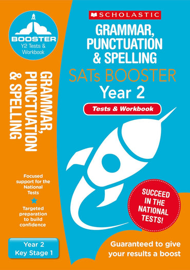 2019 SATs Support: Year 2 Grammar, Punctuation & Spelling Booster Pack (National Curriculum SATs Booster Programme)