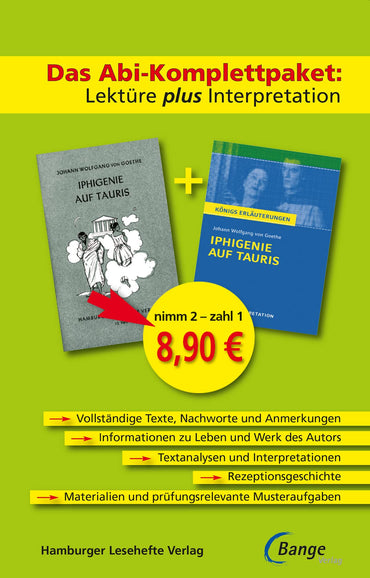 Iphigenie auf Tauris - Abi Nordrhein-Westfalen 2014 - Das Abi-Komplettpaket: Lektüre plus Interpretation