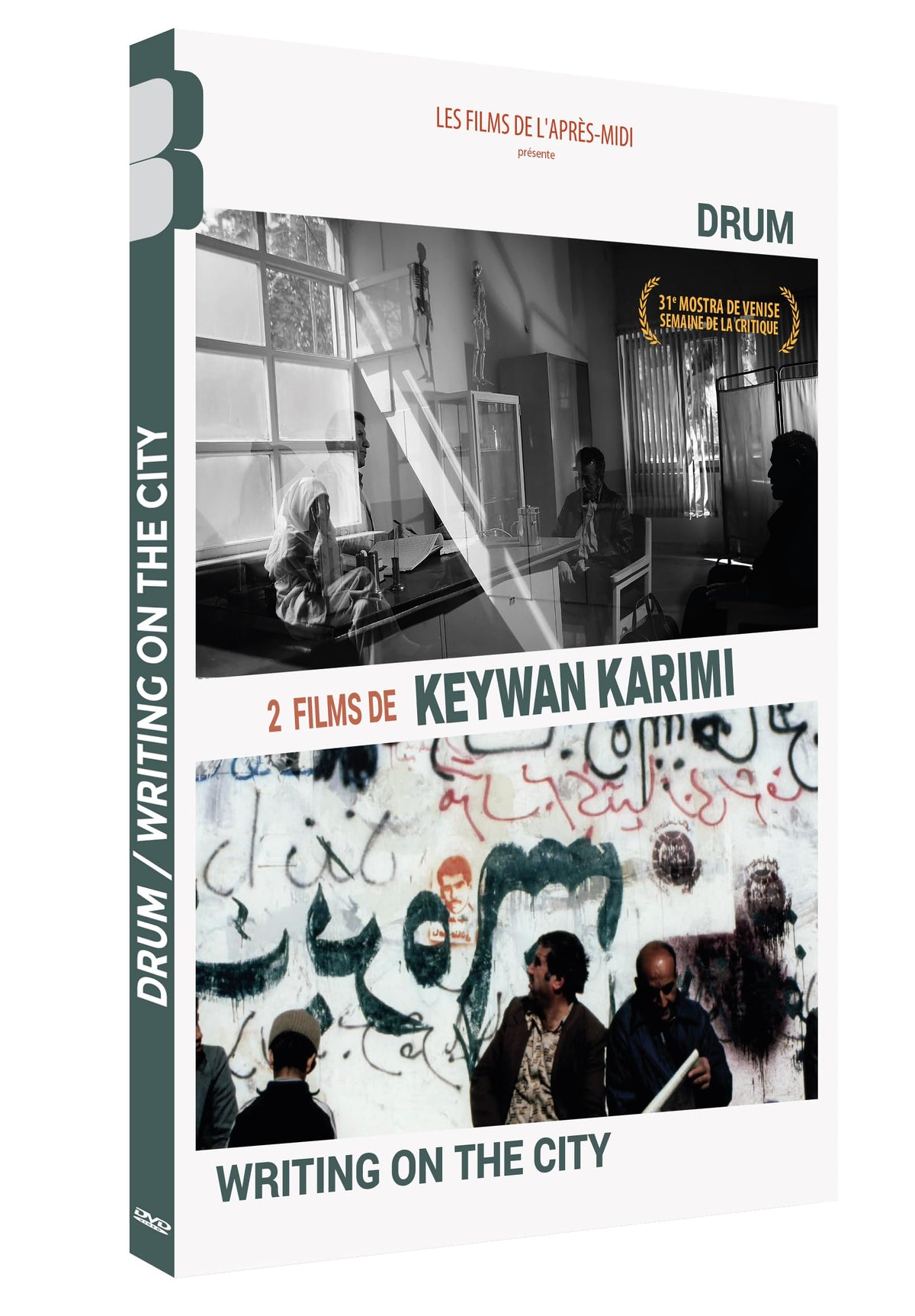 Coffret keywan karimi 2 films : drum ; wrinting on the city