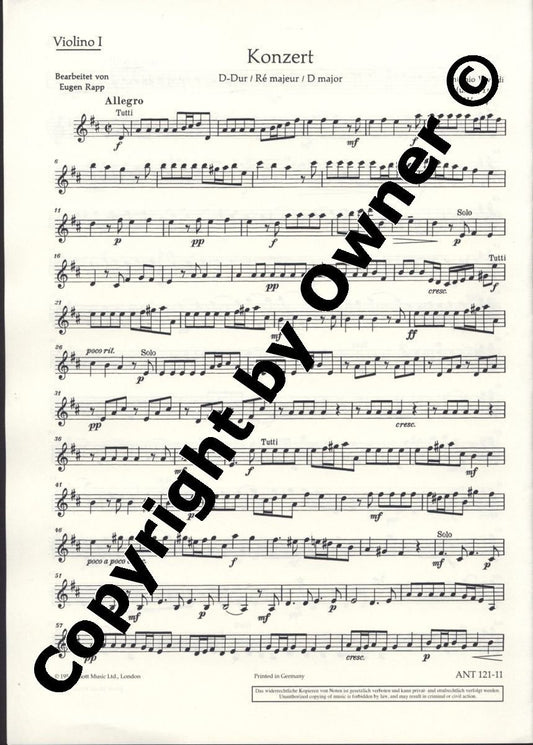 Concerto D Major: RV 404. cello, string orchestra and harpsichord.