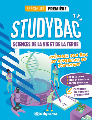 Studybac Sciences de la vie et de la terre – Spécialité Première: Préparer son Bac et apprendre en s'amusant