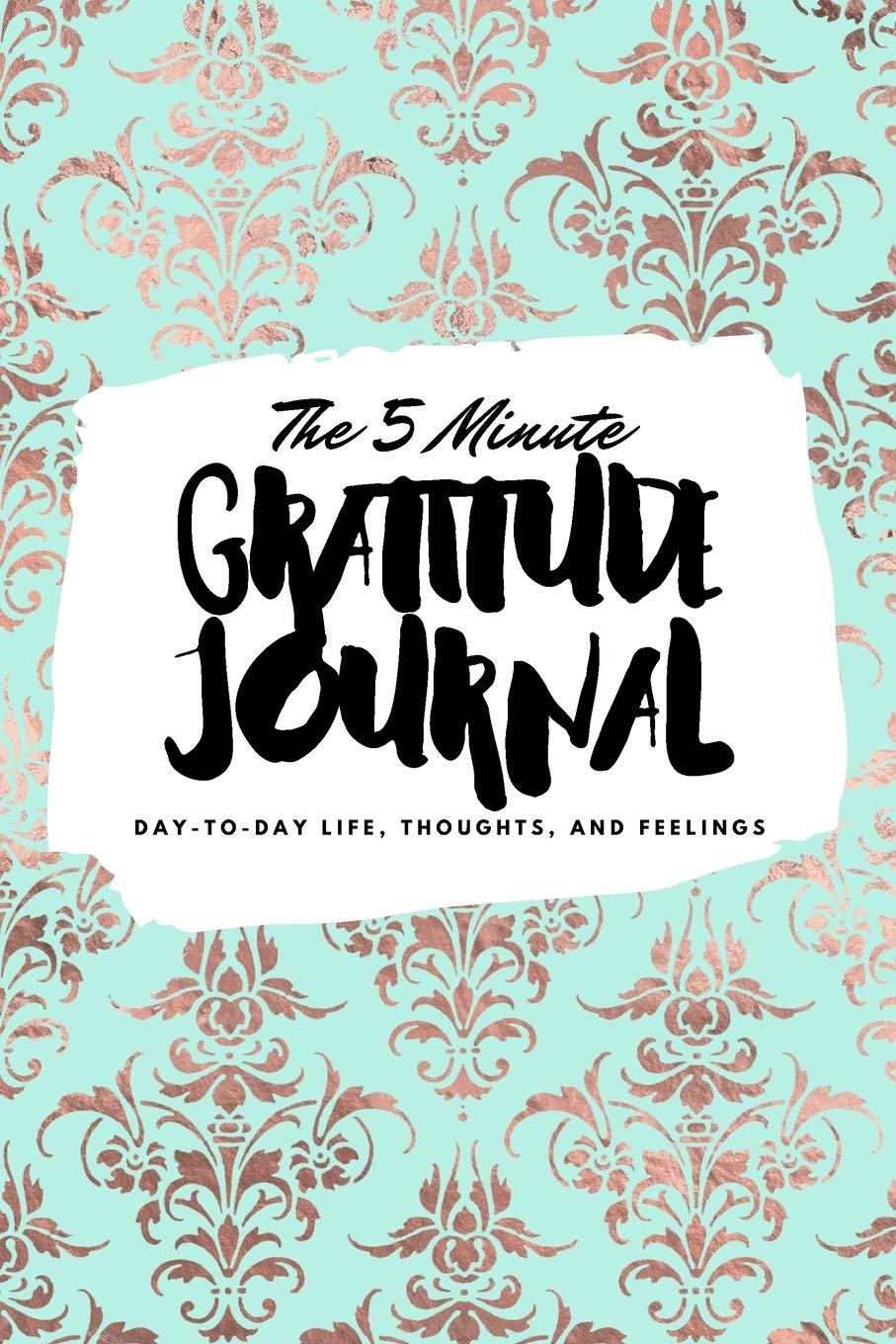 The 5 Minute Gratitude Journal: Day-To-Day Life, Thoughts, and Feelings (6x9 Softcover Journal) (6x9 Gratitude Journal)
