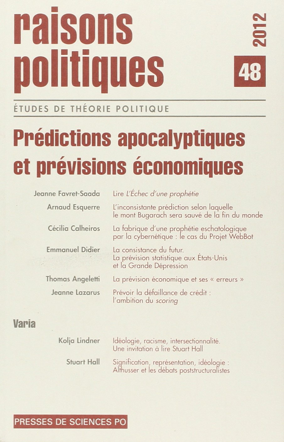 Raisons politiques 48
