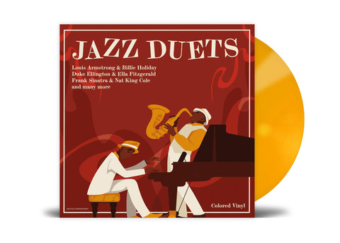 Jazz Duets Colored Vinyl Record, Louis Armstrong, Billie Holiday, Duke Ellington, Ella Fitzgerald, Frank Sinatra