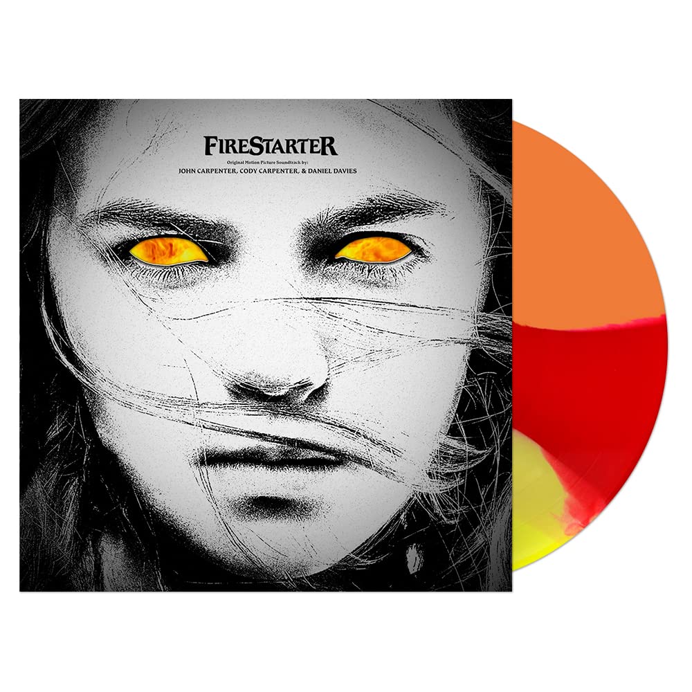 Firestarter Orange Red & Yellow Soundtrack LP Record