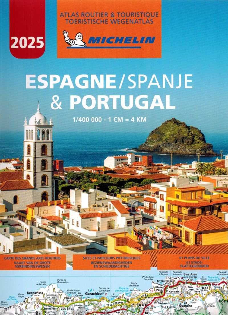 Atlas 2025 -Espagne & Portugal- Atlas Routier et Touristique