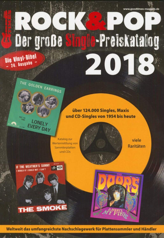 Der große Rock & Pop Single Preiskatalog 2018