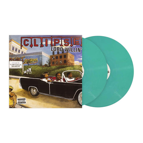 Clipse - Lord Willin Exclusive Edition Emerald Green Color Vinyl LP [Condition- VG+/NM]