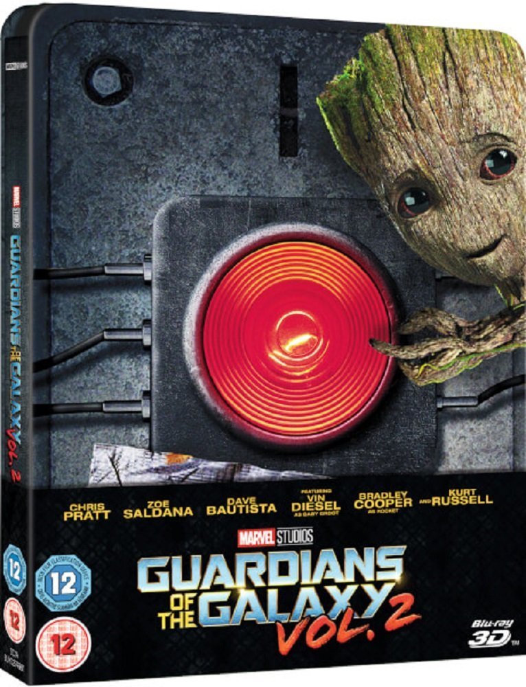 Guardians of the Galaxy Vol. 2 3D (Includes 2D Version) - Limited Edition Steelbook Blu-ray