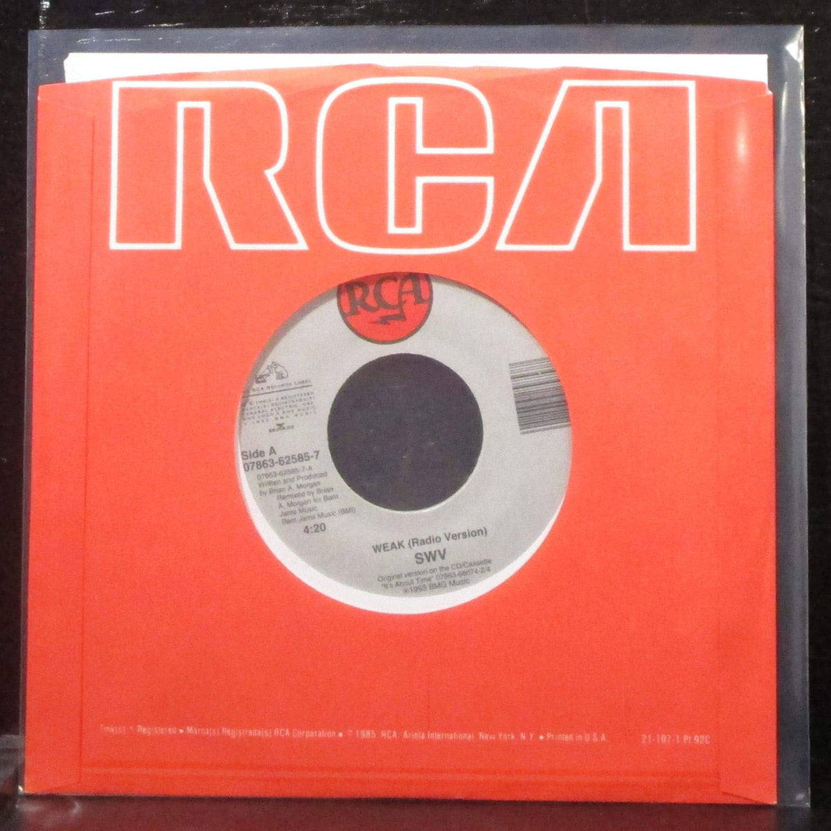 I'm so Into You/Weak (7 Inch Vinyl 45)