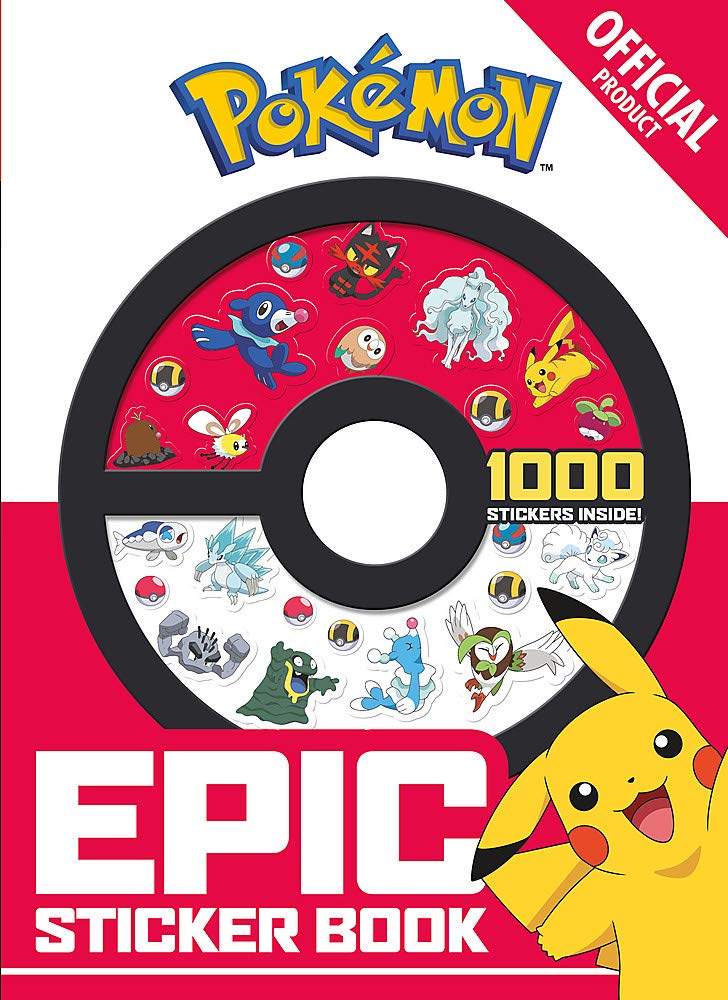 The Official Pokémon Epic Sticker Book
