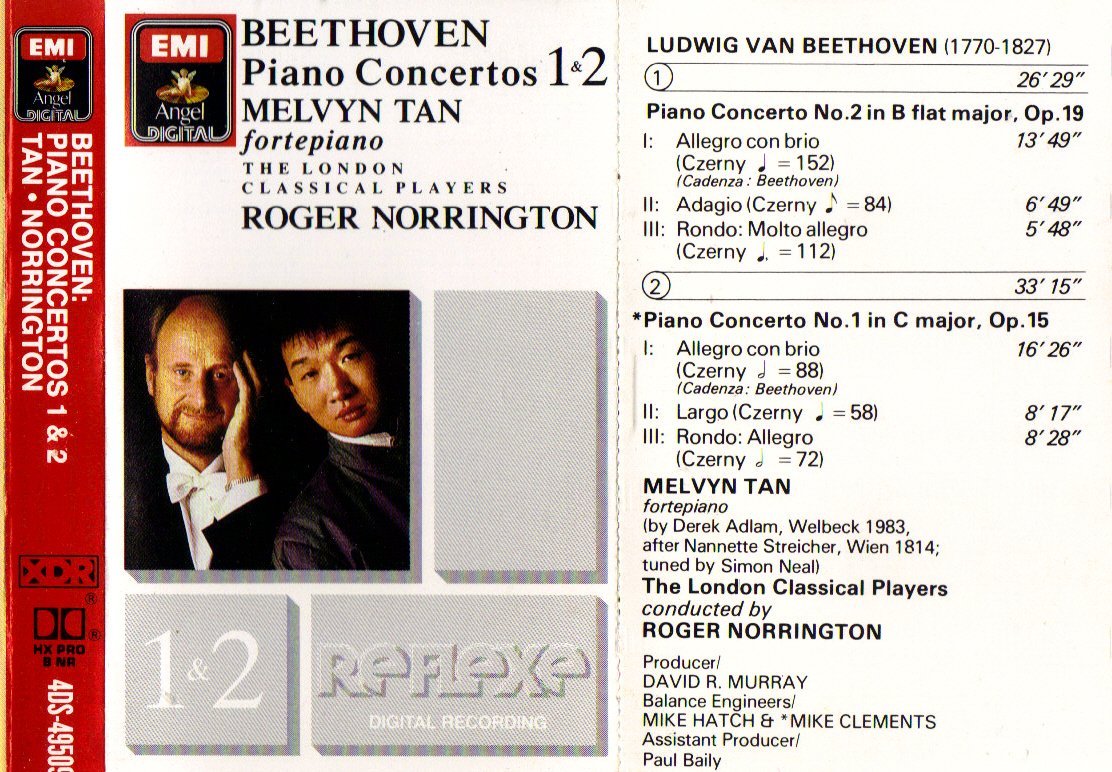 Beethoven:Piano Ctos. 1 & 2