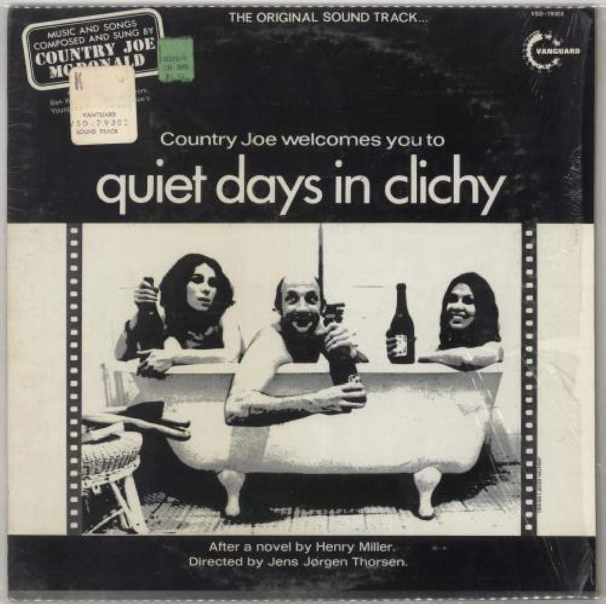 QUIET DAYS IN CLICHY (ORIGINAL SOUNDTRACK LP, 1972)