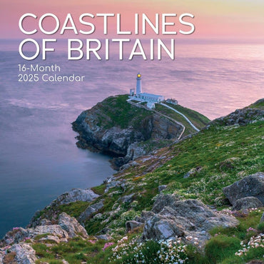 Coastline of Britain - The British Coast 2025 - 16 Month Calendar: Original The Gifted Stationery Co. Ltd [Multilingual] [Calendar] (Wall Calendar)
