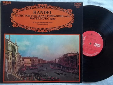 CCV 5002 Handel Fireworks & Water Music RCA Victor SO Leopold Stokowski LP