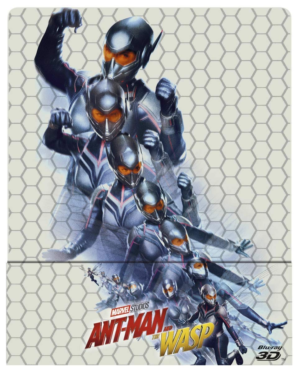 Ant-Man and the Wasp: SteelBook, 3D and 2D Blu-ray combo [Region-Free]