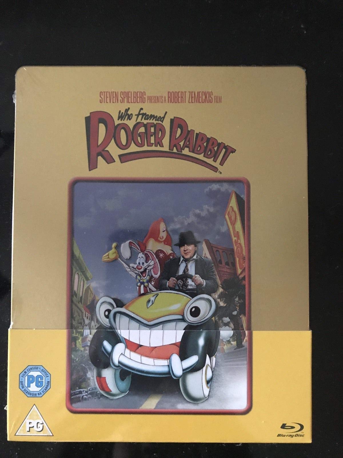 Who Framed Roger Rabbit (Limited Edition Gold Steelbook) [Blu-ray]