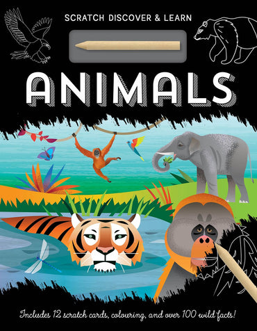 Animals (Scratch, Discover & Learn)