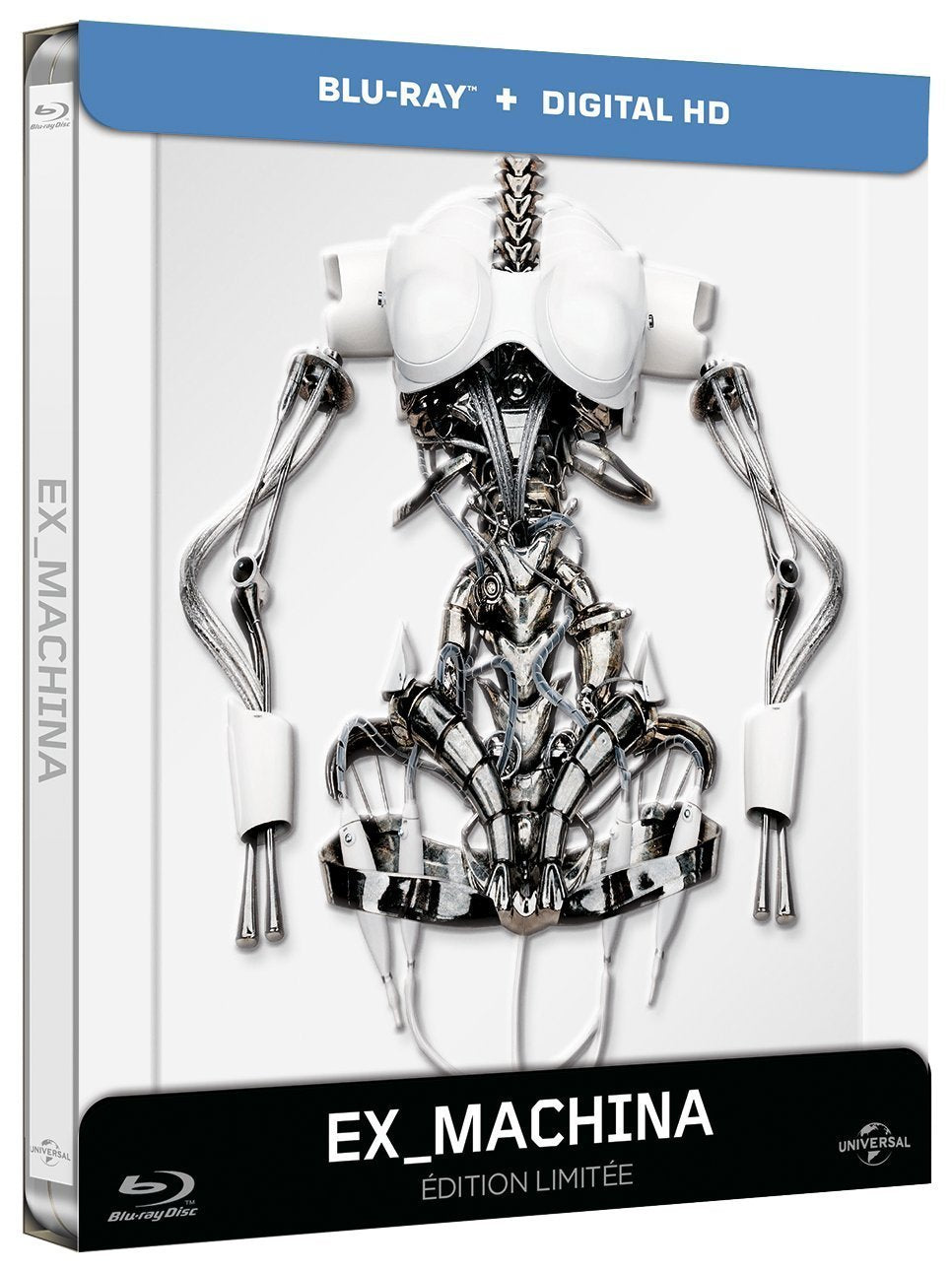 Ex Machina Steelbook [Blu-Ray] [] (English audio. English subtitles)