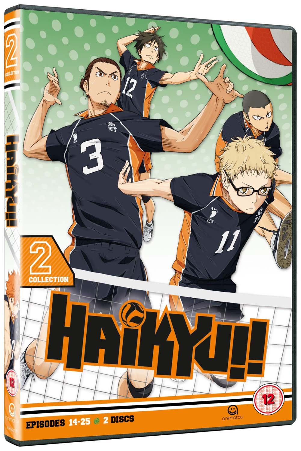 Haikyu!! Season 1 Collection 2 (Episodes 14-25) [DVD] [NTSC]