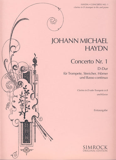 HAYDN M. - Concierto nº 1 en Re para Trompeta y Piano (Haseke)