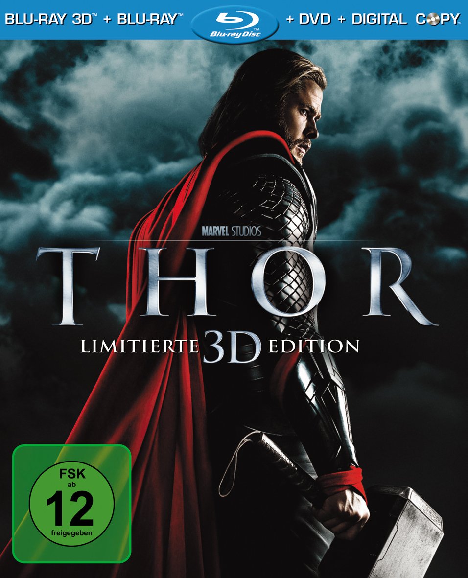BluRay Thor (3D Vers.) [Blu-ray] [Import allemand]