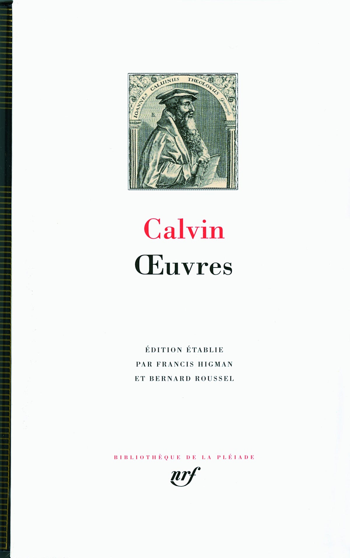 Jean Calvin Oeuvres (Leatherbound) (French Edition)