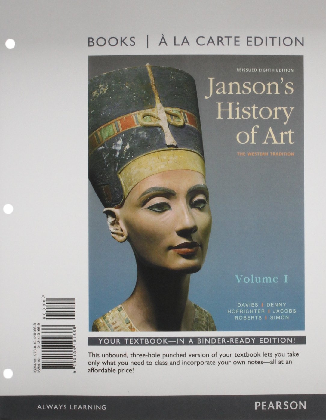 Janson's History of Art: The Western Tradition, Reissued Edition, Volume 1 -- Books a la Carte (8th Edition)