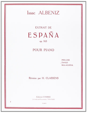 Espana Op.165 : Tango