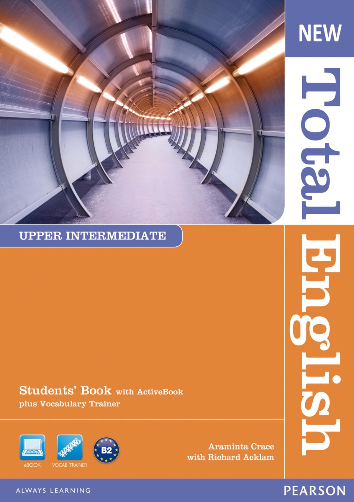 NEW TOTAL ENGLISH UPPER INTERMEDIATE STUDENTS' BOOK WITH ACTIVE BOOK PAC