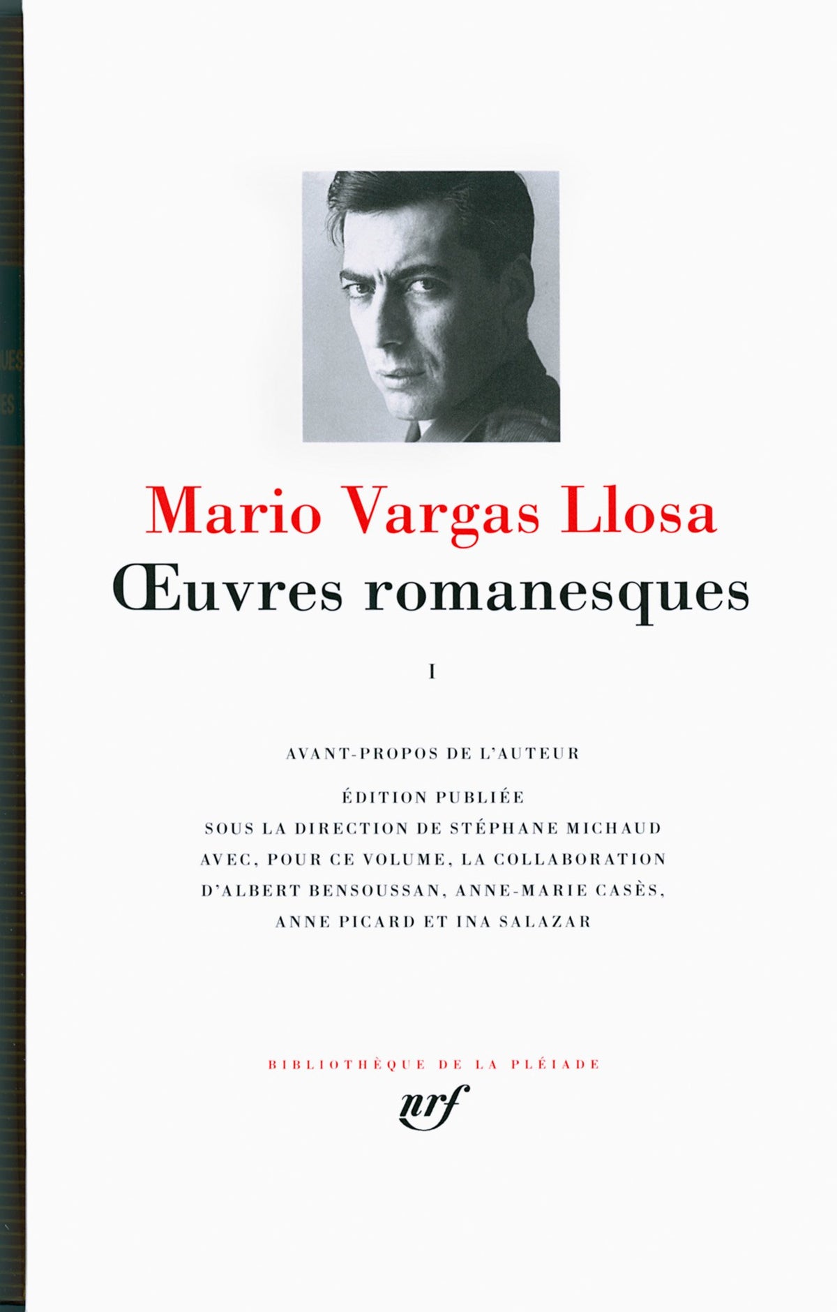 OEuvres romanesques Tome I [ Bibliotheque de la Pleiade ] (French Edition)